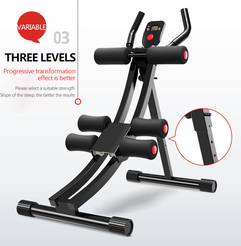 Abdominal workout machine