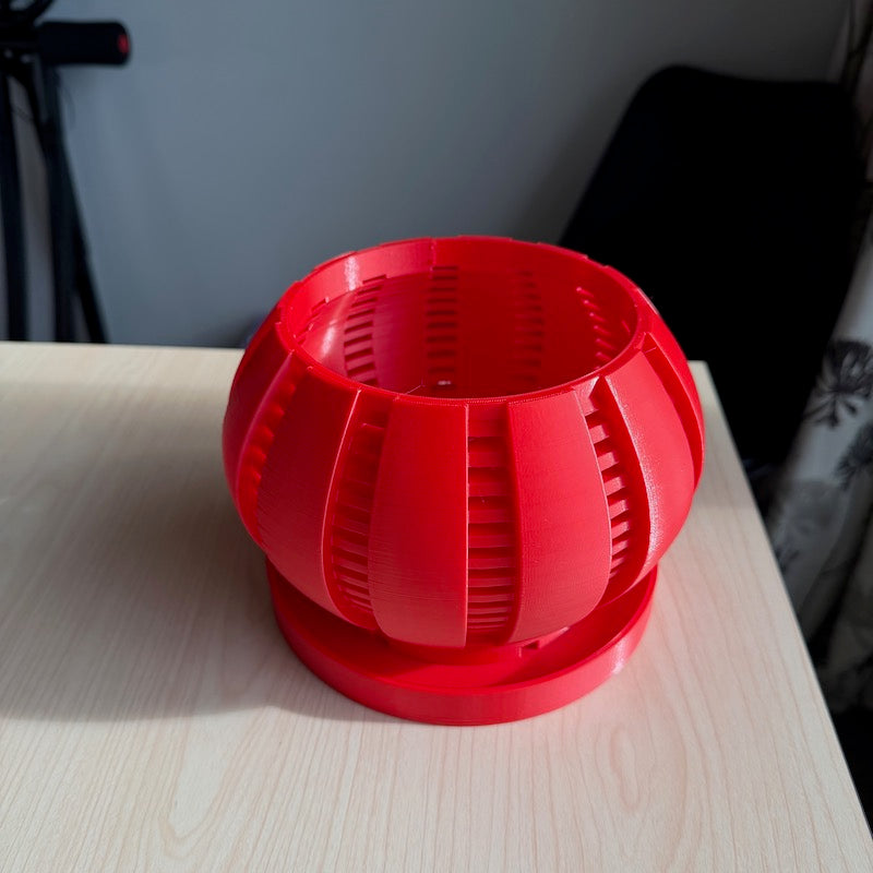 Arik Orchid Pot large Red