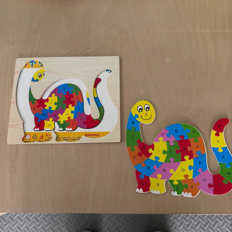 Childrens Dinosaur Alphabet puzzle