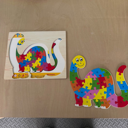 Childrens Dinosaur Alphabet puzzle