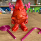 3D Printed Christmas Gnome PInk/Orange