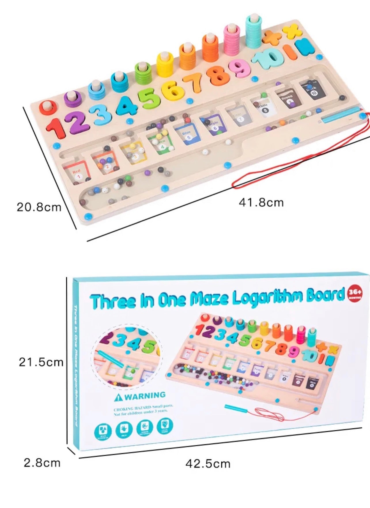 Counting Puzzle with Magnetic Stylus
