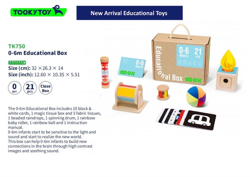 Educational Play Box 0-6 mths