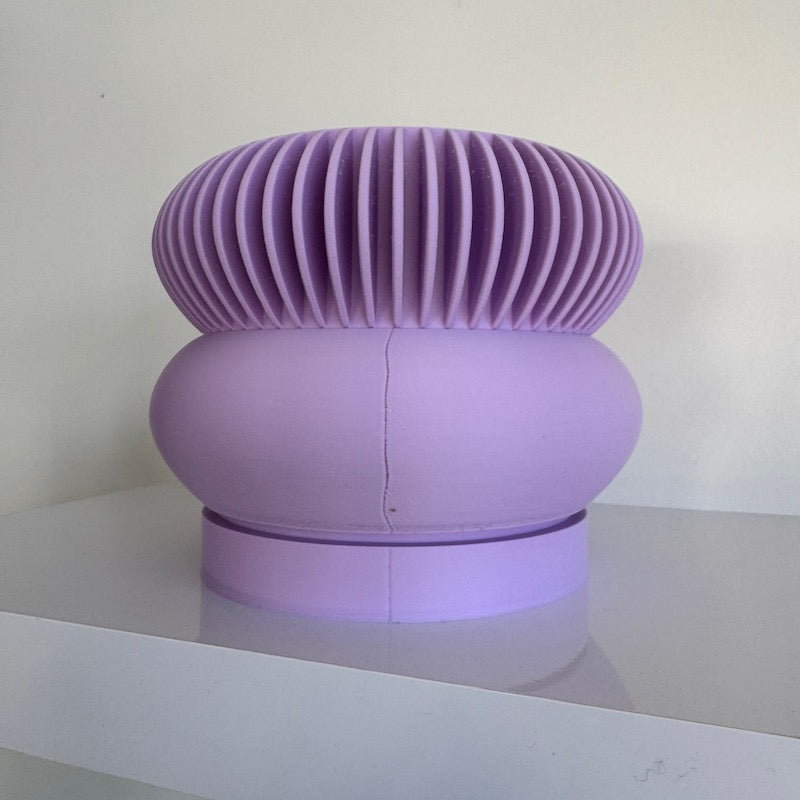 Elomi Planter Pot - matte pastel purple