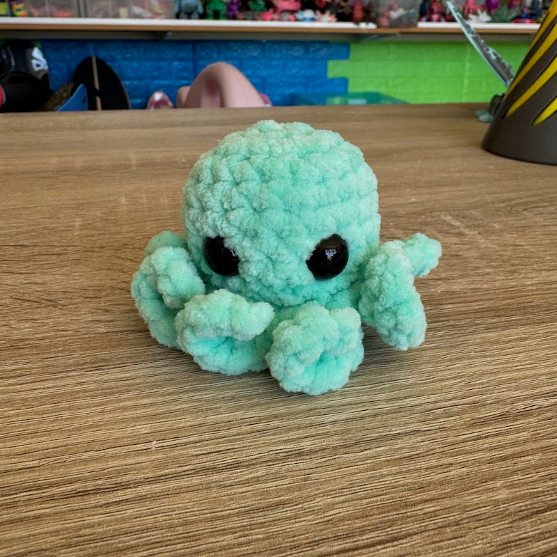 Hand Crocheted Mini Octopus