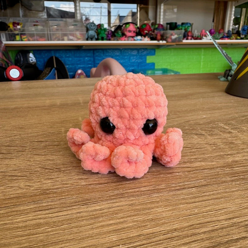 Hand Crocheted Mini Octopus