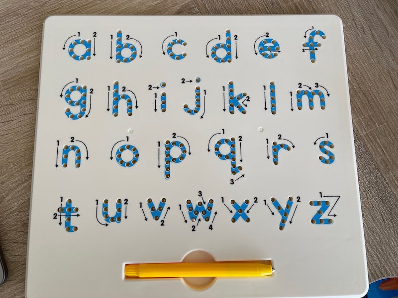 magnetic drawing board letters