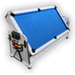 Multifunctional Rotating Pool and Air Hockey Table with Table Tennis Top. 