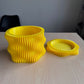 Muxel Planter Pot - Yellow  second.