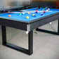 New  7' Dining Pool Table with Reversible Table Tennis Top.