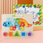 Number and Shapes Wooden Puzzle