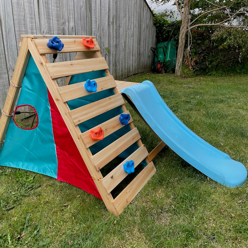 Outdoor Climber with Slide