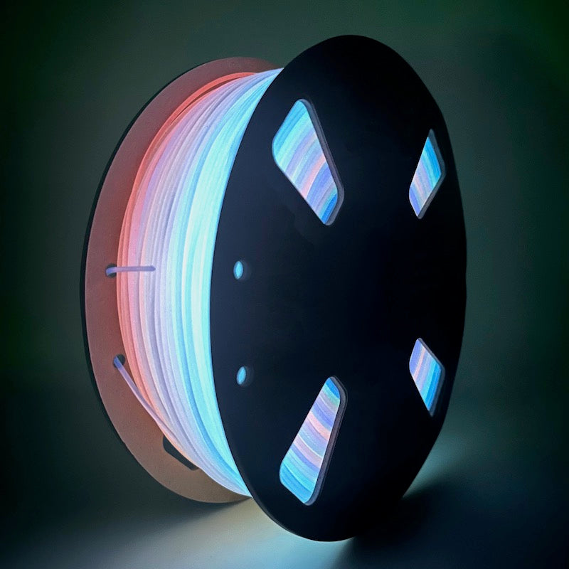 PLA 3D Printer Filament Luminous Rainbow