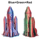 PLA 3D Printer Filament SILK Blue, Green, Red