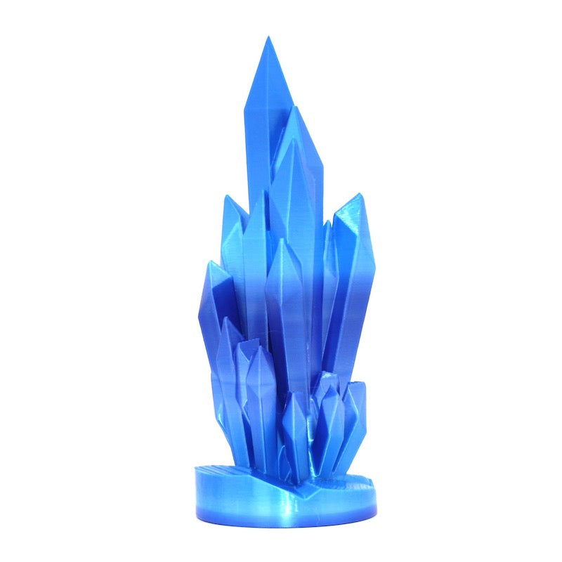 PLA 3D Printer Filament SILK Ice Blue