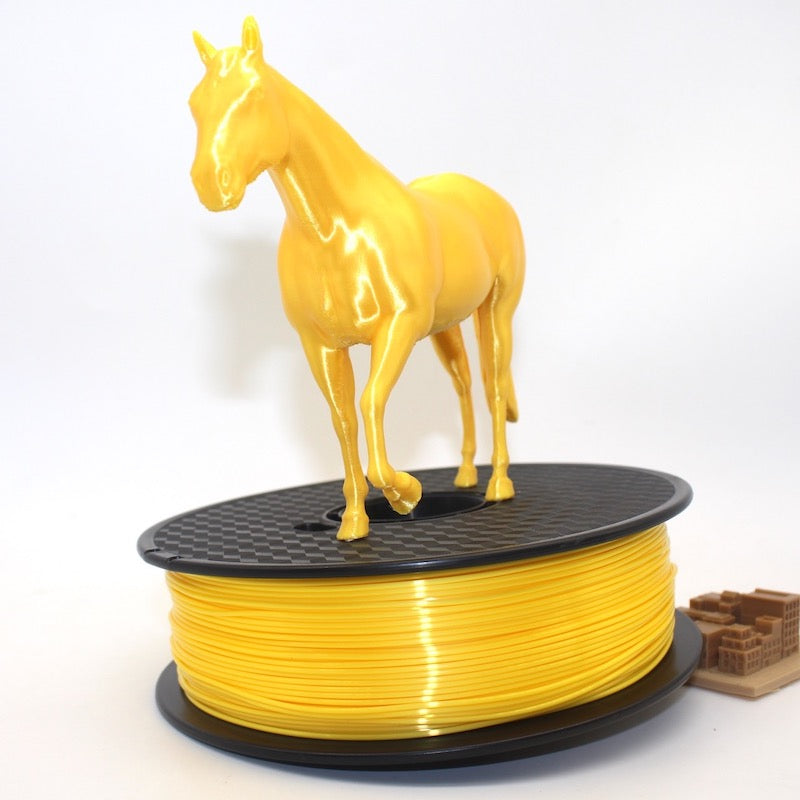PLA 3D Printer Filament Silk 24K Gold Colour