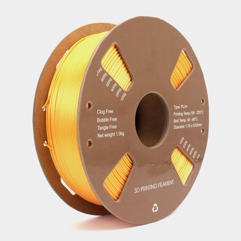 PLA 3D Printer Filament Silk Gold