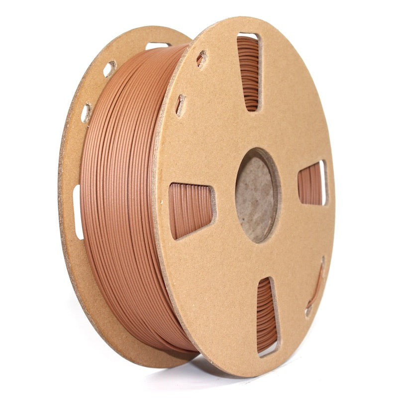 PLA 3D Printer Filament Wood Look Walnut