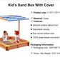Sandpit with Cover
