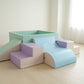 Soft Play Ball Pit Climber Pastel Rainbow Value Set