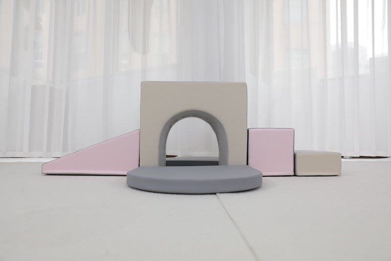 Soft Play Block Tunnel 1 Pink