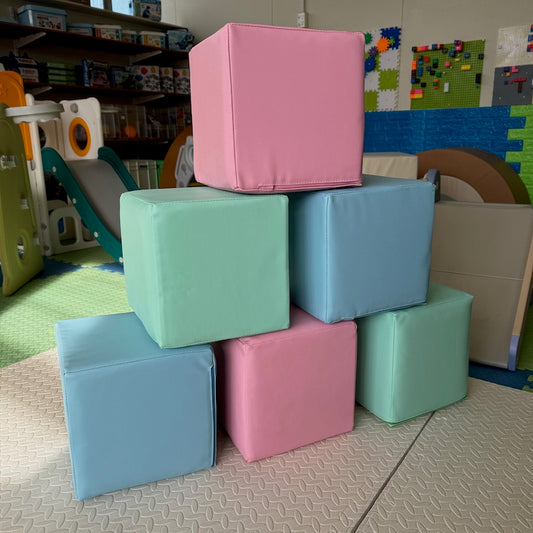 Soft Play Blocks pastel 25 x 25cm