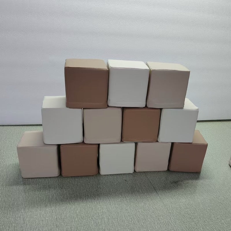 Soft Play Blocks Tan Value Set