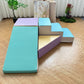 Soft Play Climb and Slide Corner - Pastel Rainbow Value Set