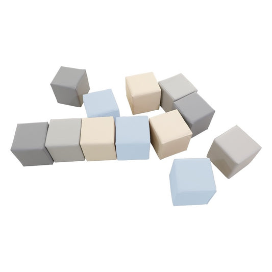 Soft Play Cubes 15cm blue