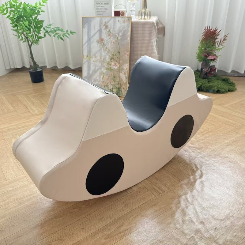 Soft Play Cute Car Rocker -Tan Value
