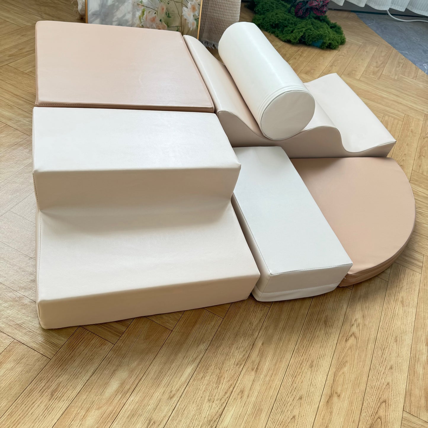 Soft Play Wavy Roller -Tan Value Set