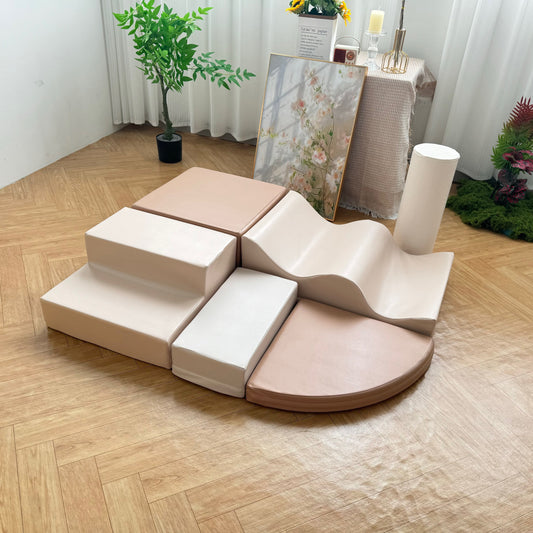Soft Play Wavy Roller -Tan Value Set