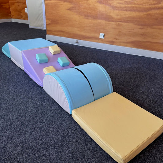 Soft Play Climber - Pastel Rainbow Value Set