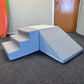 Soft Play Stairs Platform Ramp blue