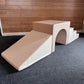 Soft Play Stairs Tunnel Ramp v2- Tan Value Set