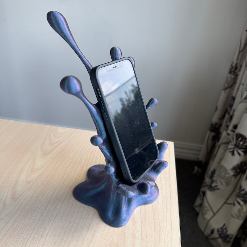 3D Printed Splash phone holder