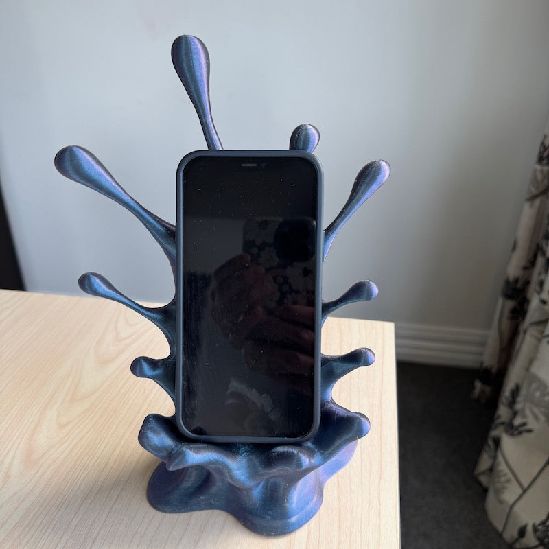 3D Printed Splash phone holder