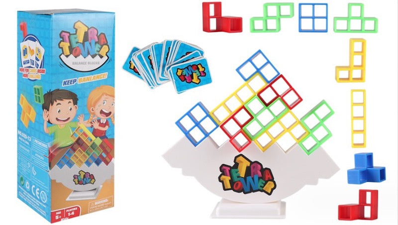 Tetra Tower Stacking Game