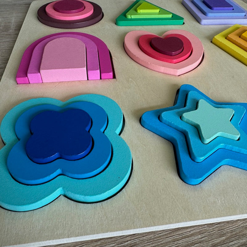 Wooden Shapes Puzzle