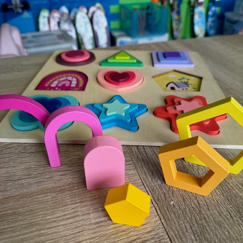 Wooden Shapes Puzzle