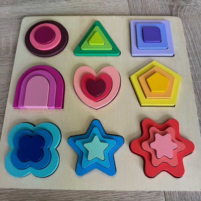 Wooden Shapes Puzzle