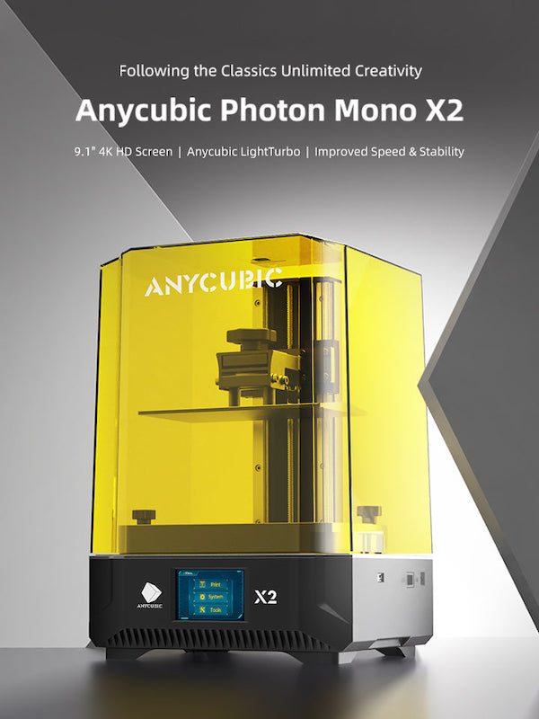 Anycubic Photon Mono X2 Resin 3D Printer