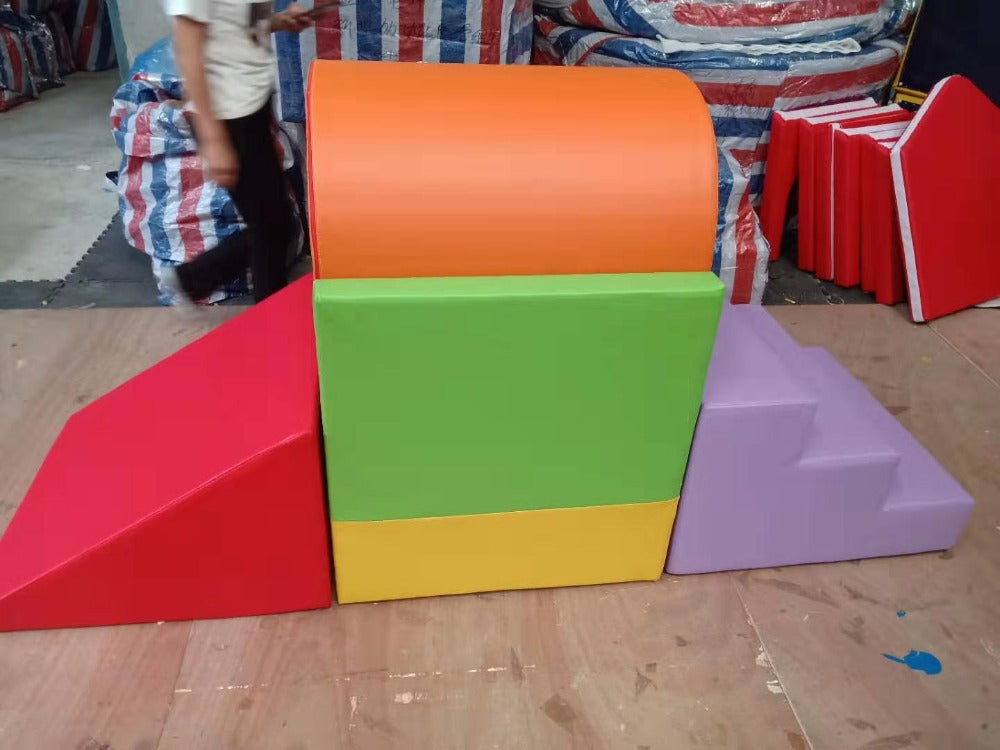 Soft Play Steps and Tunnel