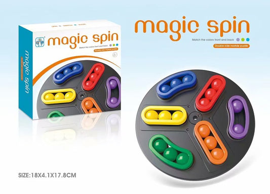 Magic spin puzzle
