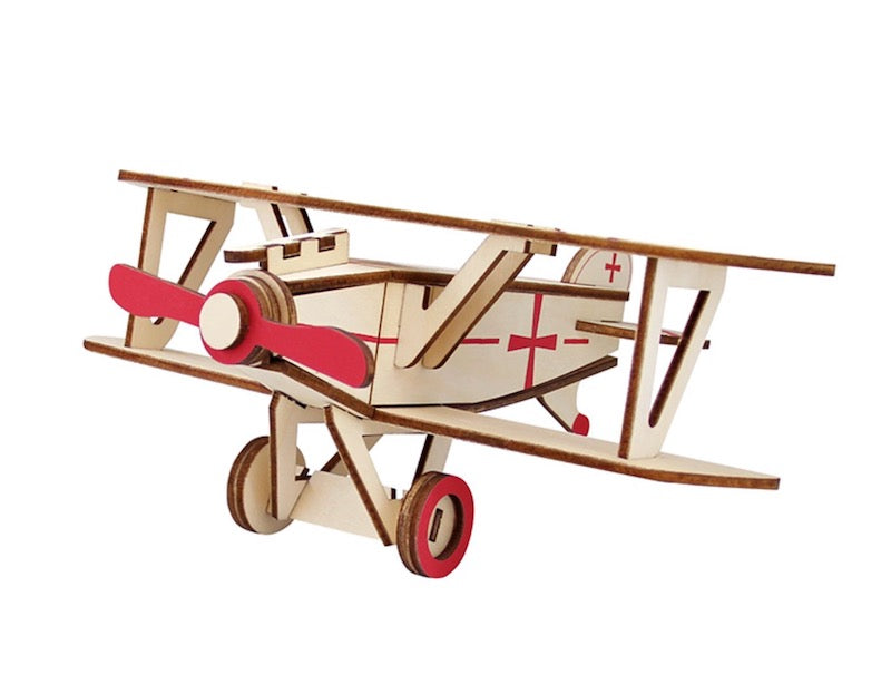 3D Wooden Puzzle plane