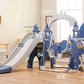 Swing Slide Set with Hoop and Goal
