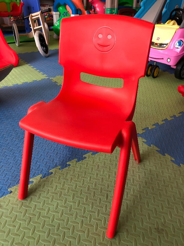 Kids Smile Chair Red