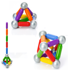 Smart Builders Magnetic Rods and Balls