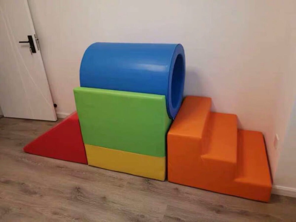 Soft Play Steps and Tunnel