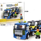 Building Block Car Transporter Truck Set (Lego Compatible)